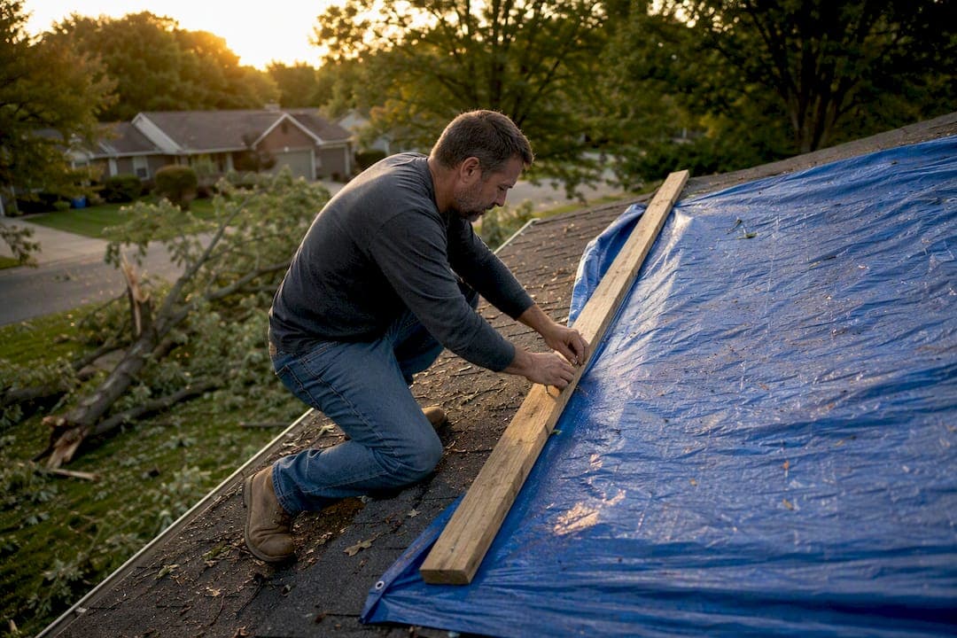 Fix Roof After Fallen Branch: Immediate Steps to Take